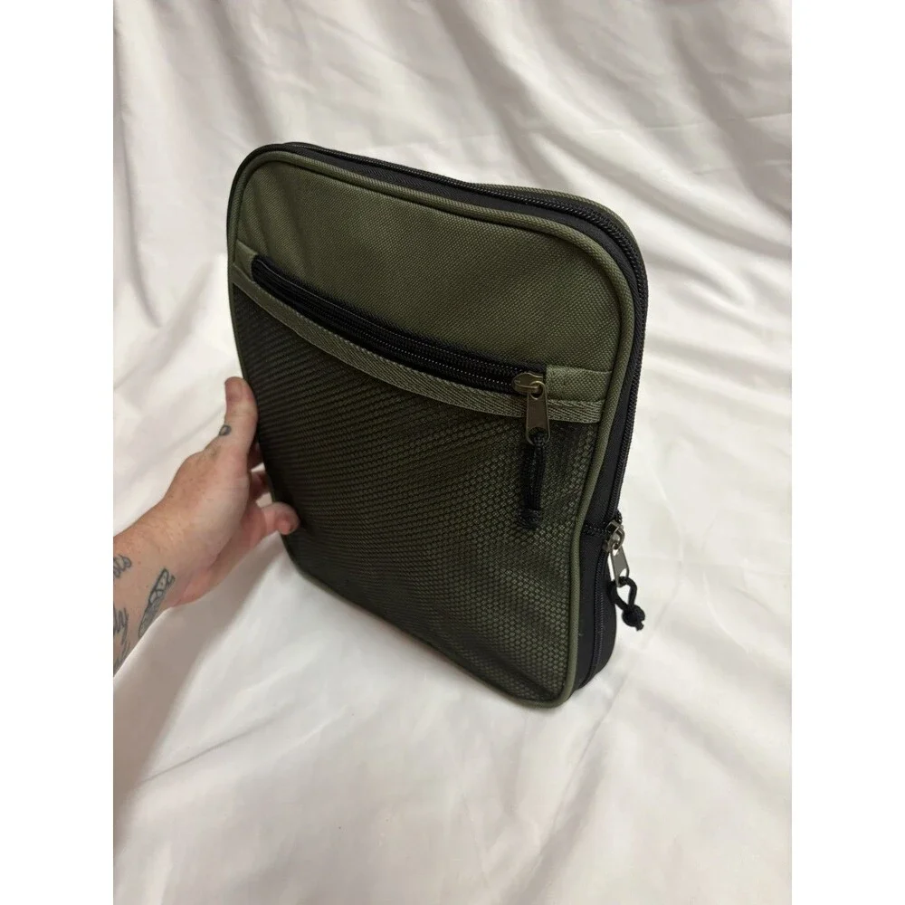 Adventures By Disney Duffle Bag Collapsible Olive Green 19X11X9